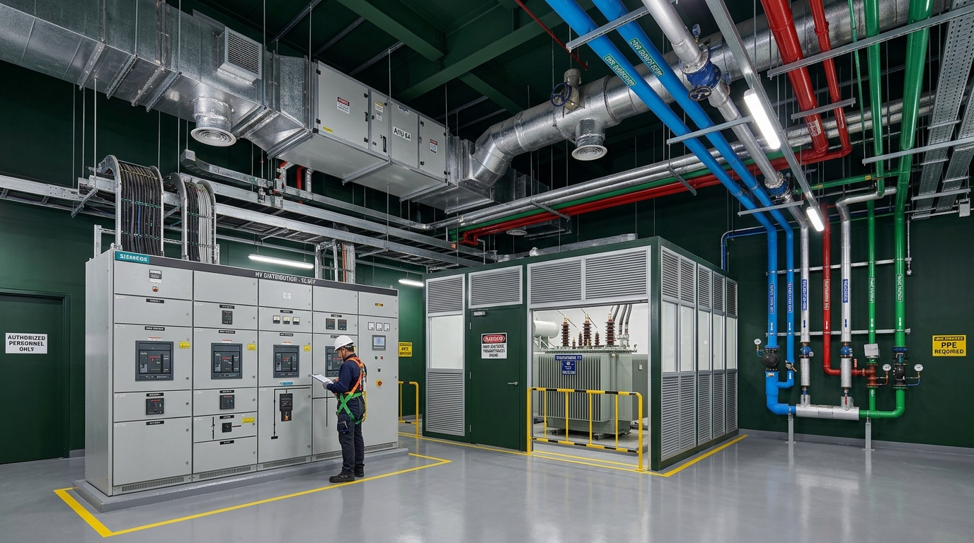 Industrial facility assessment diagram